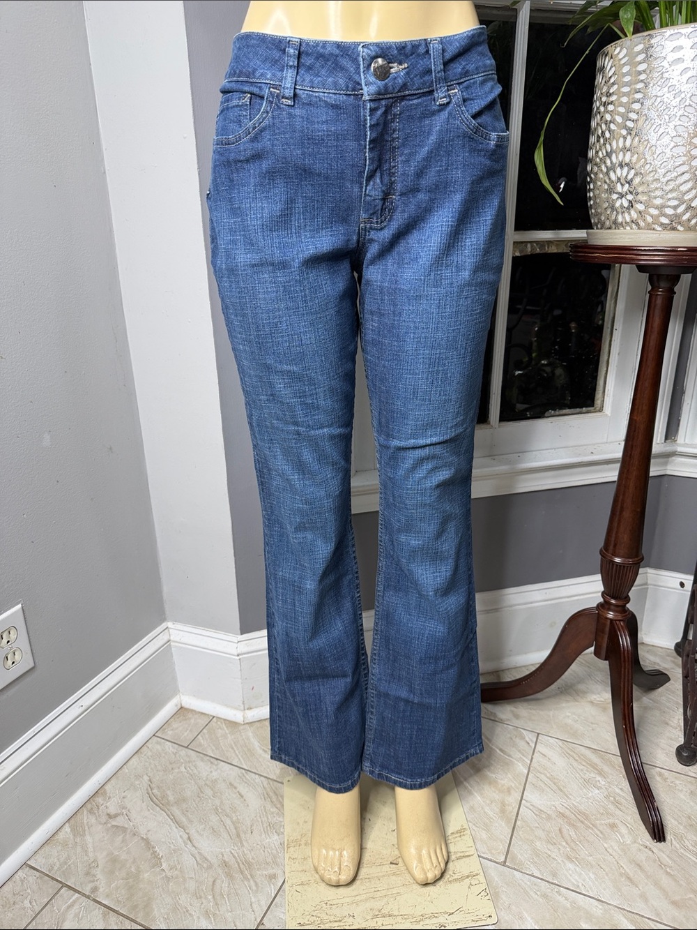 Riders by Lee Women’s Sz 10M Blue Jeans Mid Rise Boot Cut